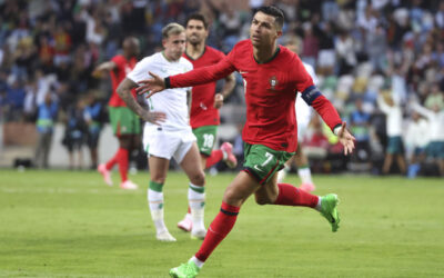 Ronaldo's Double Leads Portugal to 3-0 Win Over Ireland